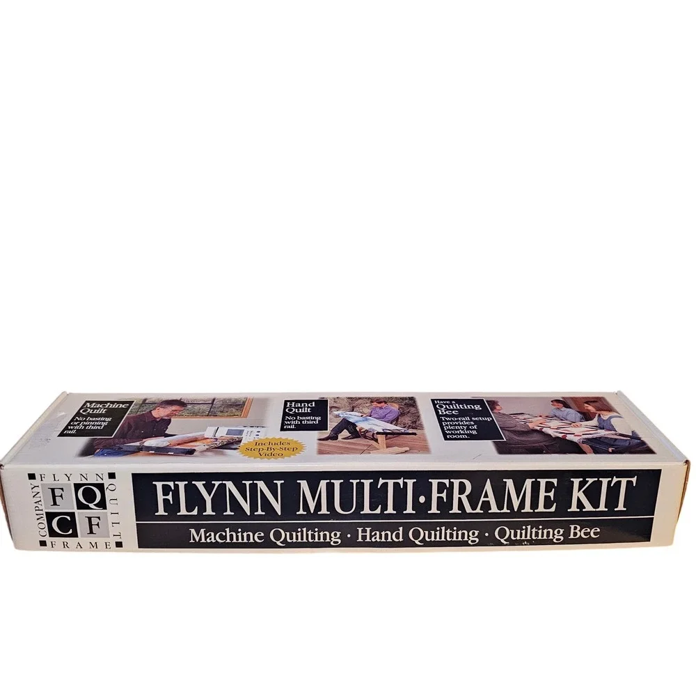Flynn Quilt Company Multi-Frame Kit Machine Hand Quilting No-Baste System 2002